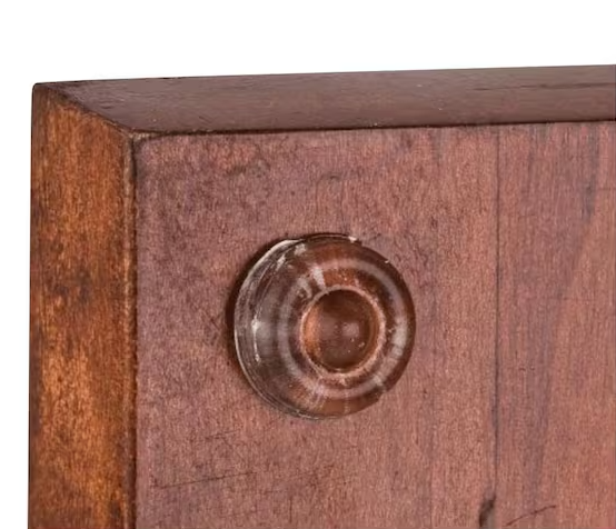 Adhesive Clear Rubber Feet Bumper Stops (100 pack)